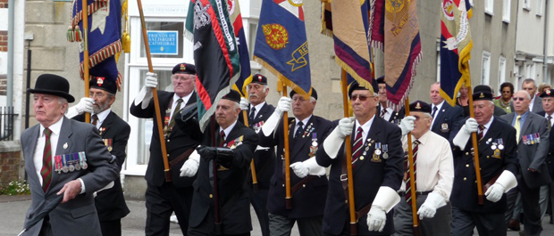 Annual reunion of the Gloucestershire, Berkshire and Wiltshire regiment