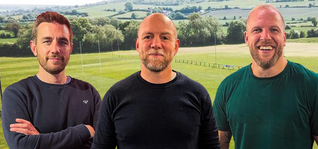 Alex Payne, Mike Tindall & James Haskell